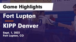 Fort Lupton  vs KIPP Denver Game Highlights - Sept. 1, 2022