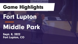 Fort Lupton  vs Middle Park  Game Highlights - Sept. 8, 2022
