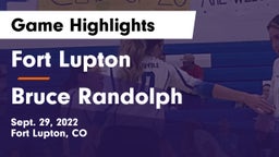 Fort Lupton  vs Bruce Randolph  Game Highlights - Sept. 29, 2022