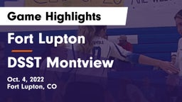Fort Lupton  vs DSST Montview Game Highlights - Oct. 4, 2022