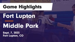 Fort Lupton  vs Middle Park  Game Highlights - Sept. 7, 2023