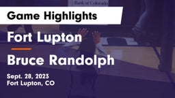 Fort Lupton  vs Bruce Randolph  Game Highlights - Sept. 28, 2023