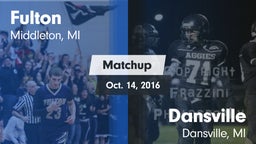 Matchup: Fulton vs. Dansville  2014
