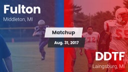 Matchup: Fulton vs. DDTF 2017