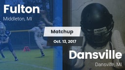 Matchup: Fulton vs. Dansville  2017