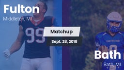 Matchup: Fulton vs. Bath  2018