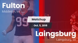 Matchup: Fulton vs. Laingsburg 2018