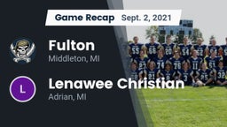 Recap: Fulton  vs. Lenawee Christian  2021