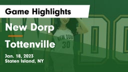 New Dorp  vs Tottenville  Game Highlights - Jan. 18, 2023