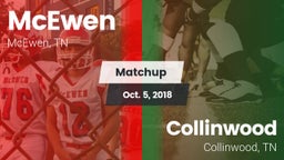 Matchup: McEwen vs. Collinwood  2018