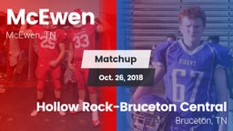 Matchup: McEwen vs. Hollow Rock-Bruceton Central  2018