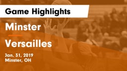 Minster  vs Versailles  Game Highlights - Jan. 31, 2019