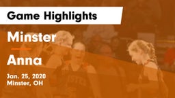 Minster  vs Anna  Game Highlights - Jan. 25, 2020
