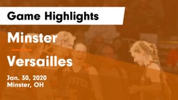 Minster  vs Versailles  Game Highlights - Jan. 30, 2020