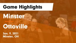 Minster  vs Ottoville Game Highlights - Jan. 9, 2021