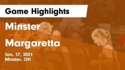 Minster  vs Margaretta  Game Highlights - Jan. 17, 2021