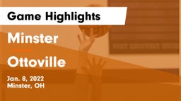 Minster  vs Ottoville  Game Highlights - Jan. 8, 2022