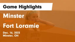 Minster  vs Fort Loramie  Game Highlights - Dec. 16, 2023