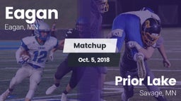 Matchup: Eagan  vs. Prior Lake  2018