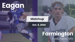Matchup: Eagan  vs. Farmington  2020