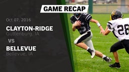 Recap: Clayton-Ridge  vs. Bellevue  2016