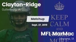 Matchup: Clayton-Ridge vs. MFL MarMac  2019