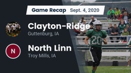 Recap: Clayton-Ridge  vs. North Linn  2020
