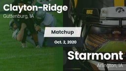 Matchup: Clayton-Ridge vs. Starmont  2020