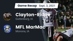 Recap: Clayton-Ridge  vs. MFL MarMac  2021