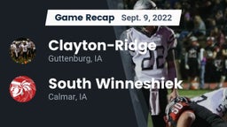 Recap: Clayton-Ridge  vs. South Winneshiek  2022