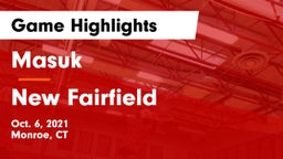 Masuk  vs New Fairfield  Game Highlights - Oct. 6, 2021