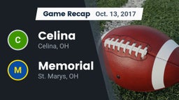 Recap: Celina  vs. Memorial  2017