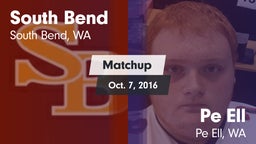 Matchup: South Bend vs. Pe Ell  2016