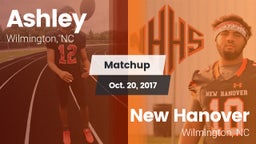 Matchup: Ashley vs. New Hanover  2017