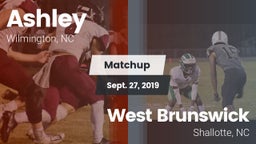 Matchup: Ashley vs. West Brunswick  2019