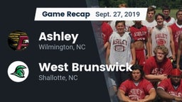 Recap: Ashley  vs. West Brunswick  2019