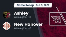 Recap: Ashley  vs. New Hanover  2022