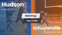 Matchup: Hudson vs. Schuylerville  2017