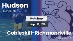 Matchup: Hudson vs. Cobleskill-Richmondville  2018