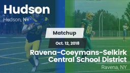 Matchup: Hudson vs. Ravena-Coeymans-Selkirk Central School District 2018