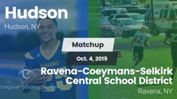 Matchup: Hudson vs. Ravena-Coeymans-Selkirk Central School District 2019