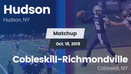 Matchup: Hudson vs. Cobleskill-Richmondville  2019