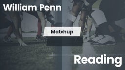 Matchup: William Penn vs. Reading  2016