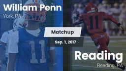 Matchup: William Penn vs. Reading  2017