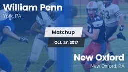 Matchup: William Penn vs. New Oxford  2017