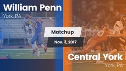 Matchup: William Penn vs. Central York  2017