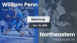 Matchup: William Penn vs. Northeastern  2018