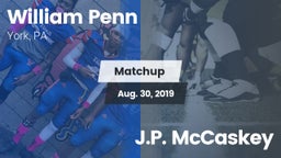 Matchup: William Penn vs. J.P. McCaskey 2019