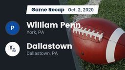 Recap: William Penn  vs. Dallastown  2020