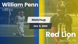 Matchup: William Penn vs. Red Lion  2020